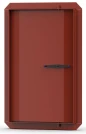 Дверь защитно-герметическая ДУ-I (900-3000 кПа); 900×2000; (редукторный механизм, грунтованные) (ТУ У 25.1-38587375-001:2016)