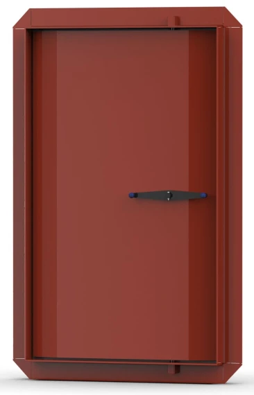 Двері захисно-герметичні ДУ-I (900-3000 кПа); 800×1800; (редукторний механізм, грунтовані) (ТУ У 25.1-38587375-001:2016)