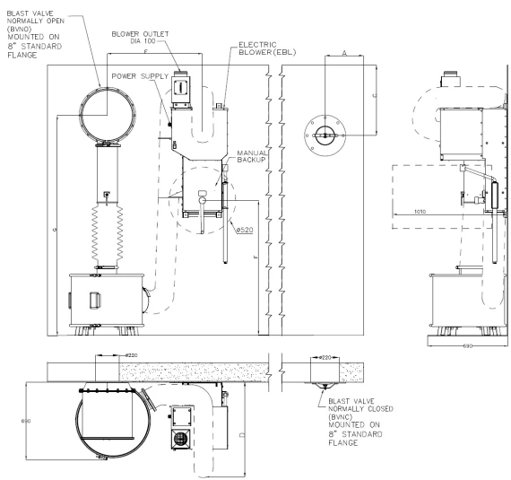 Фильтровентиляционная установка Arconik ARC 180 V2.0 напольный монтаж (ARC 180 V2.0 F)