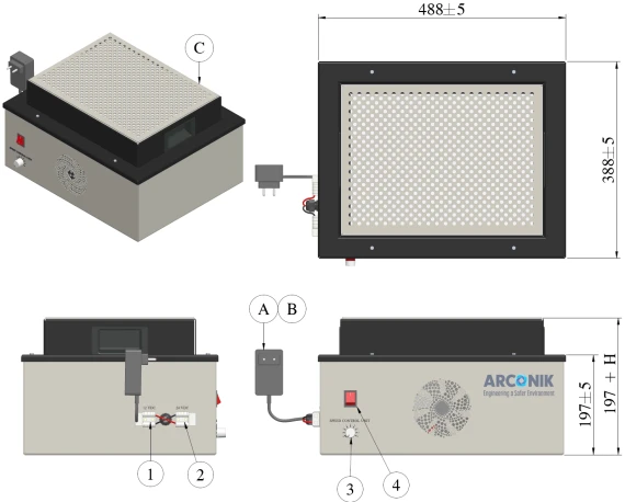 Регенеративна установка Arconik ARC CO2 1500 L